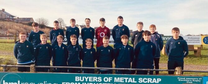 We are proud to be sponsors of Blackburn RUFC, and we recently donated £1000 to support their school’s sports partnership.