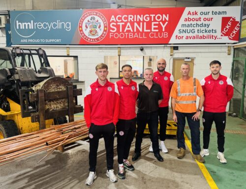 Accrington Stanley and HML Recycling collaborate to bring more fans to the Wham Stadium