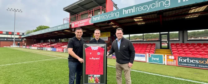 HML Recycling to continue as Accrington Stanley's official The Snug sponsor